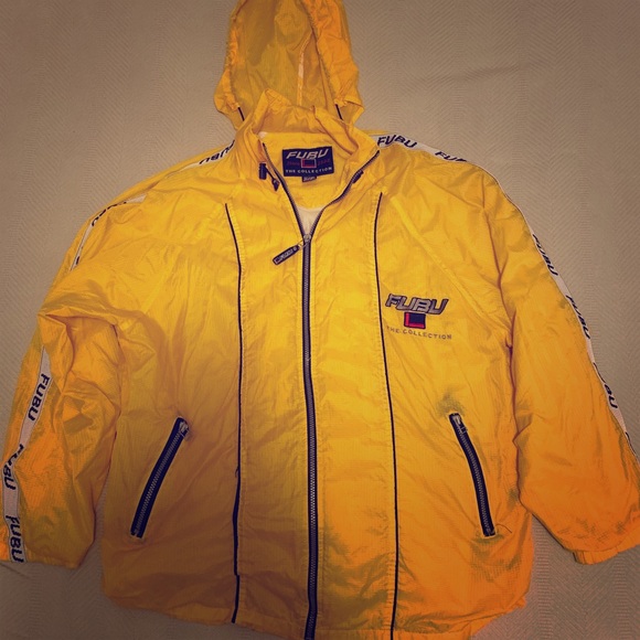 yellow fubu tracksuit